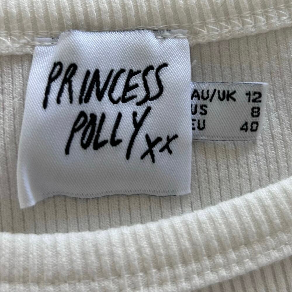 PacSun Princess Polly Cowgirl Boots Crop Tank Western Graphic Women M - Picture 4 of 7